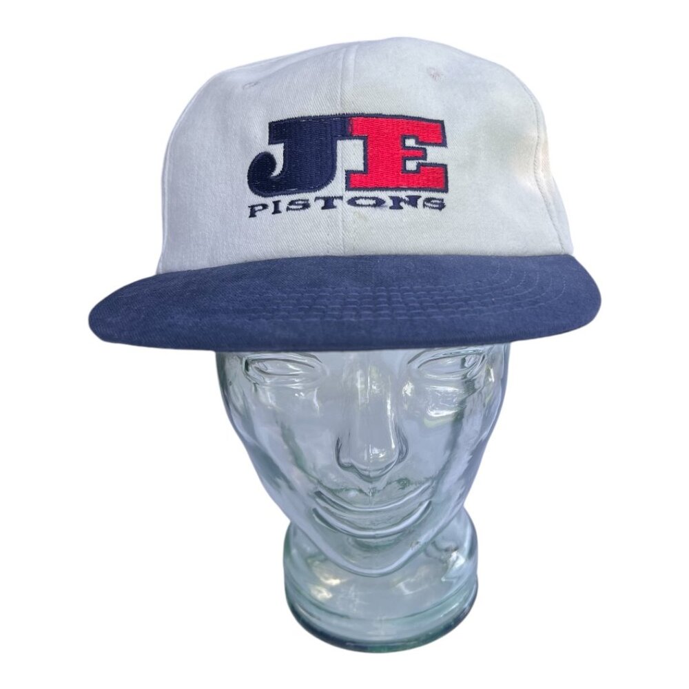 VIntage JE Pistons Hat with Suede Visor
